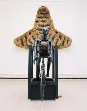 Mekaniskt Cyklist Med Fluga - Konstakademin, 2000